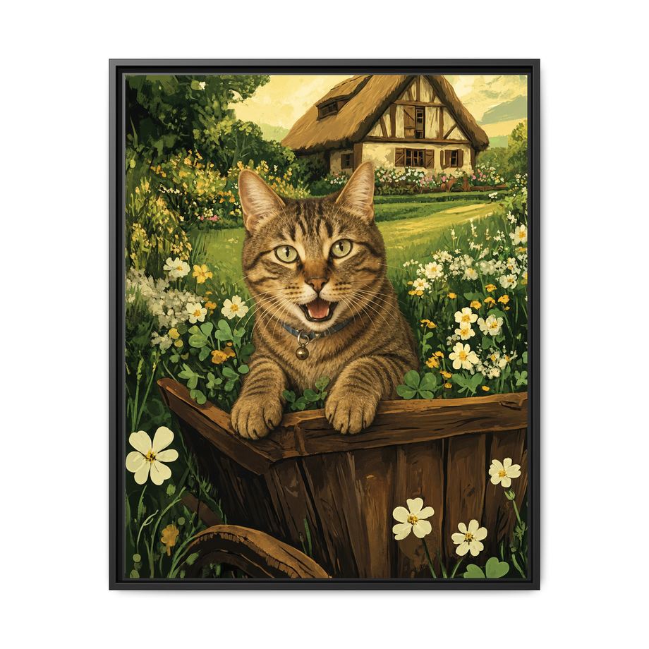 Framed 24x30 Black front