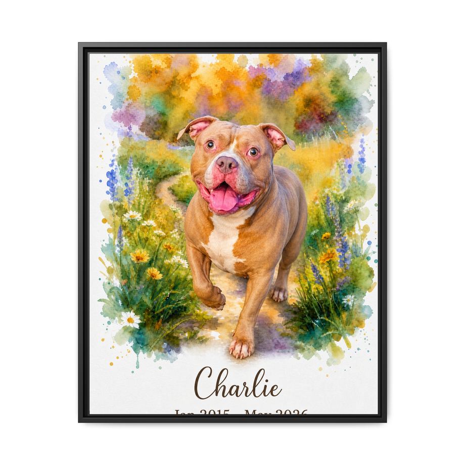 Framed 24x30 Black front