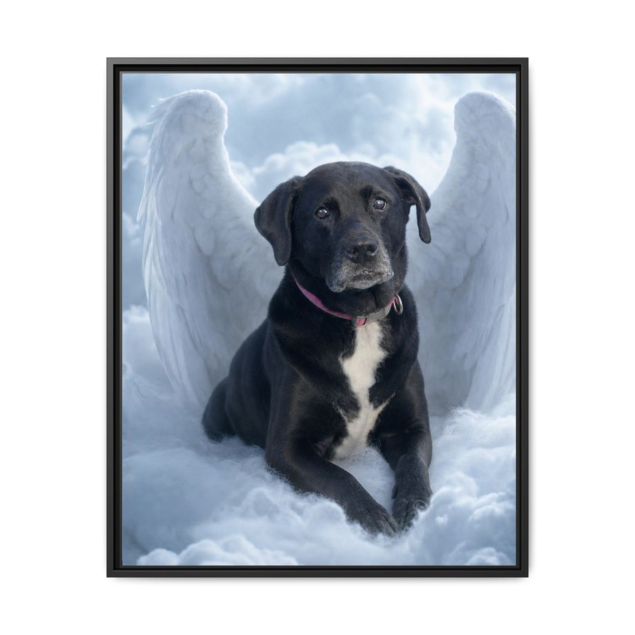 Framed 24x30 Black front