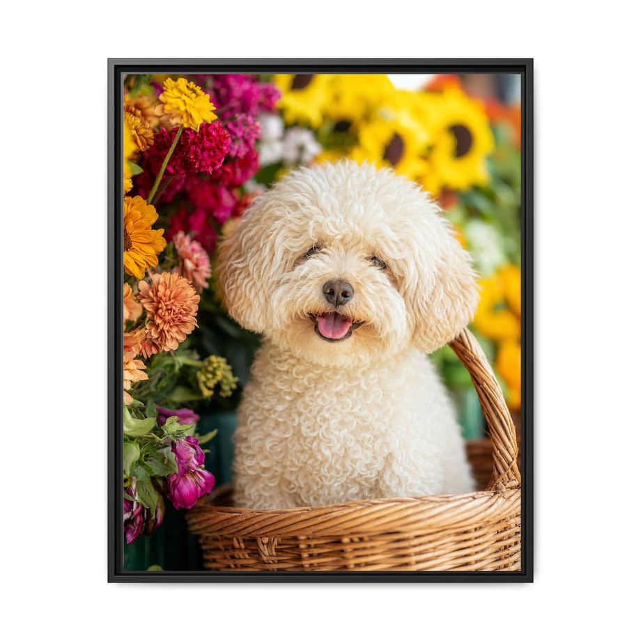 Framed 24x30 Black front