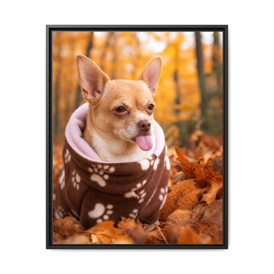 Framed 24x30 Black front