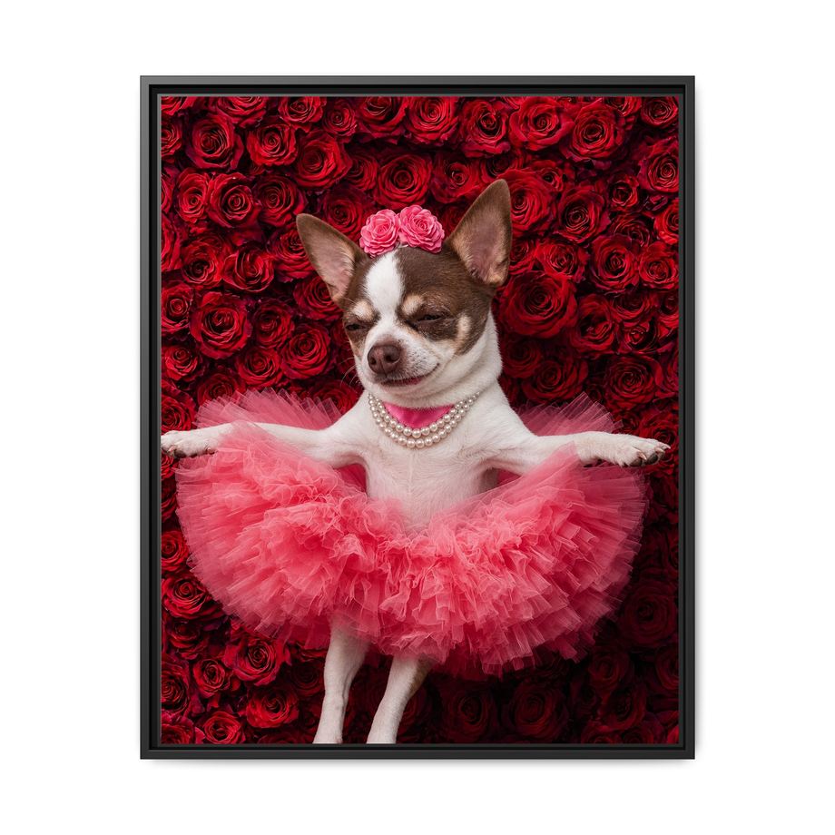 Framed 24x30 Black front