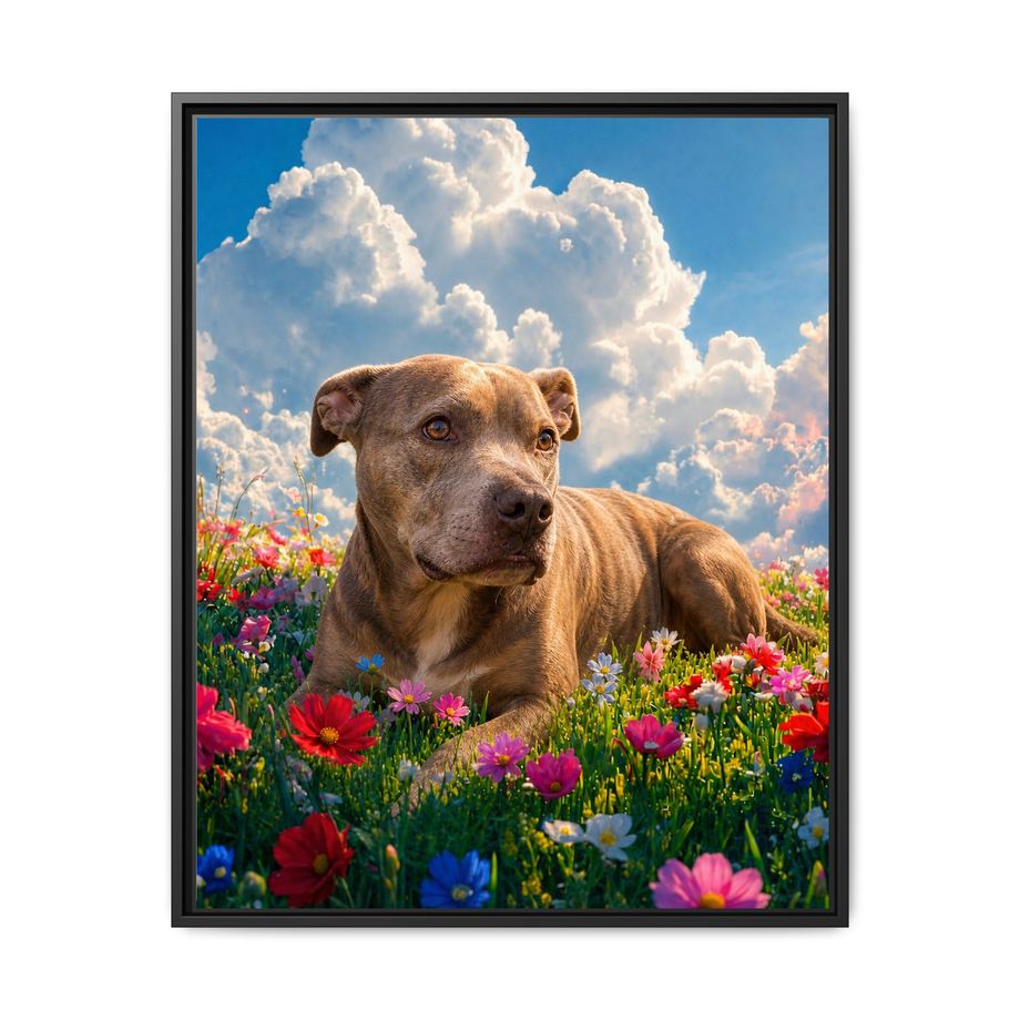 Framed 24x30 Black front