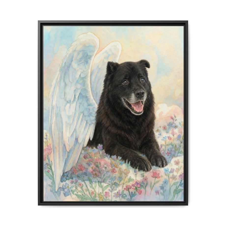 Framed 24x30 Black front