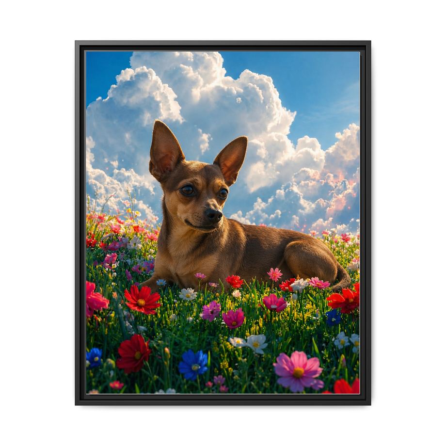 Framed 24x30 Black front