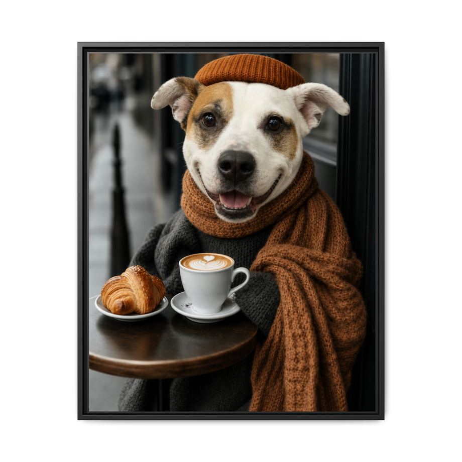 Framed 24x30 Black front