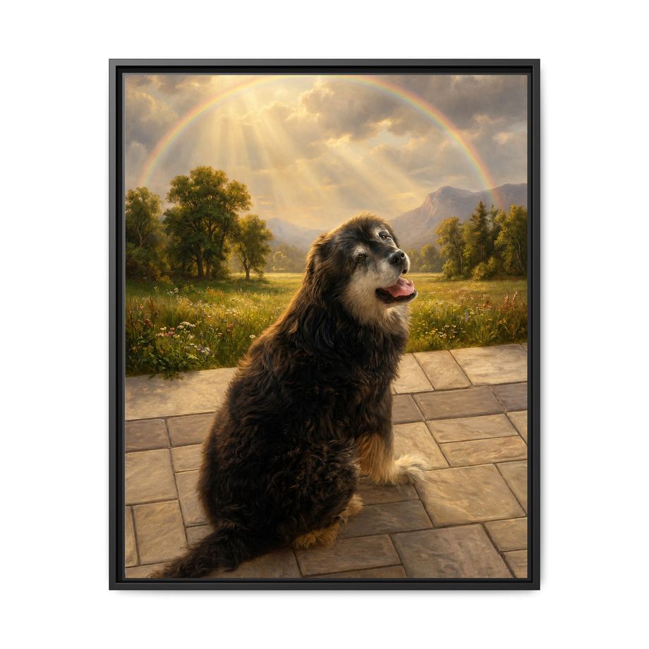 Framed 24x30 Black front