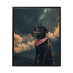 Framed 24x30 Black front