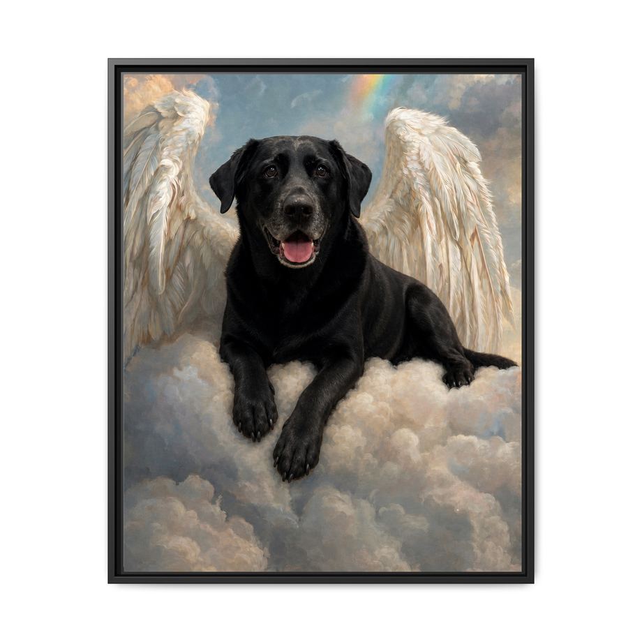 Framed 24x30 Black front