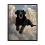 Framed 24x30 Black front