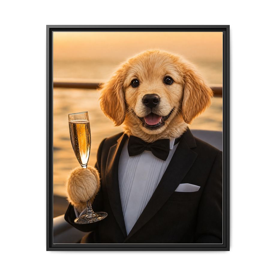 Framed 24x30 Black front