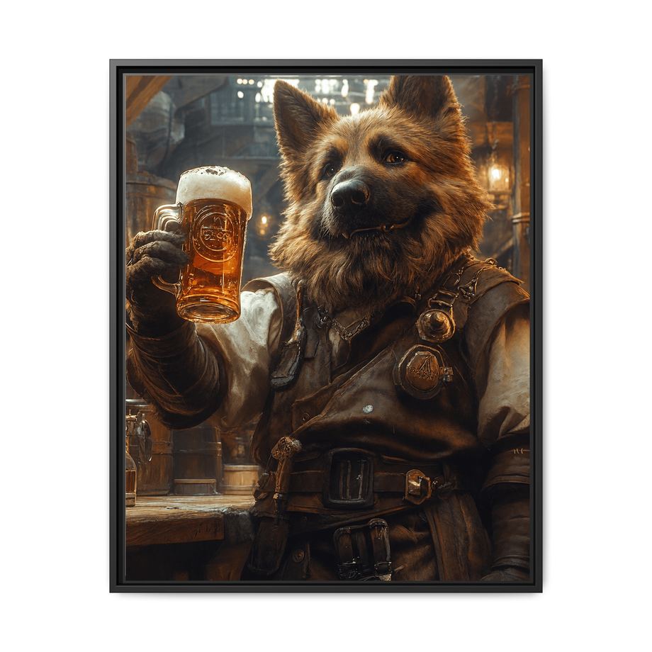 Framed 24x30 Black front