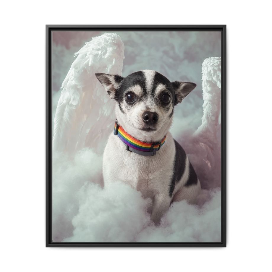 Framed 24x30 Black front