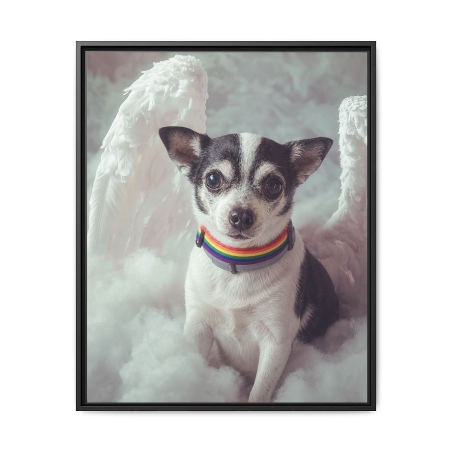 Framed 24x30 Black front