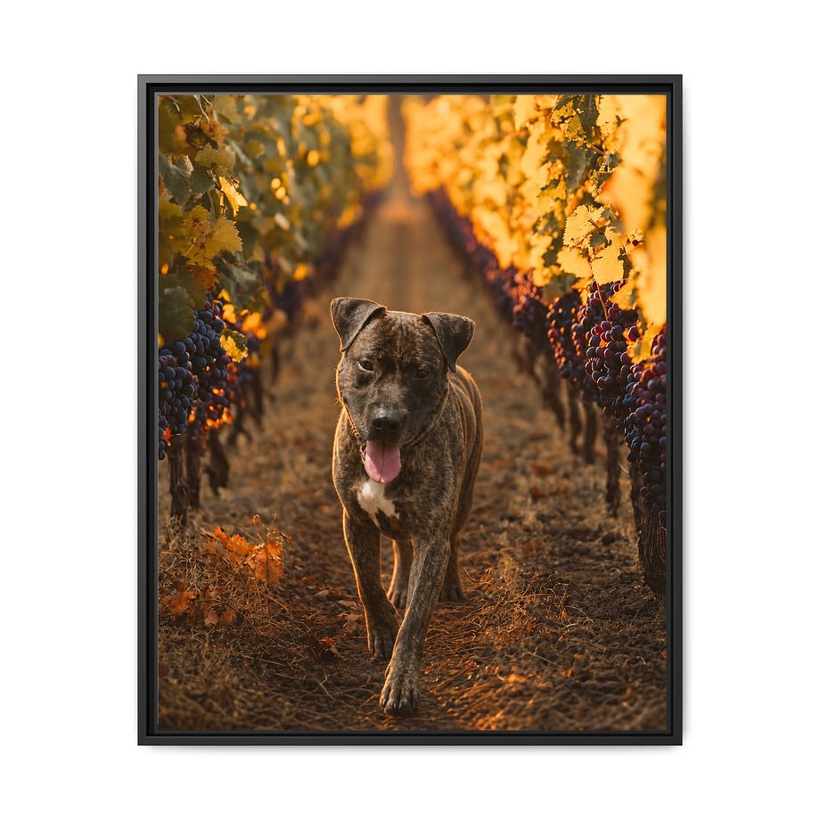 Framed 24x30 Black front