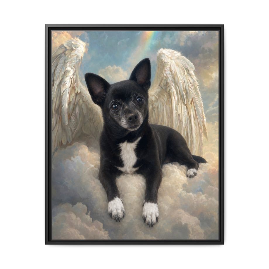 Framed 24x30 Black front