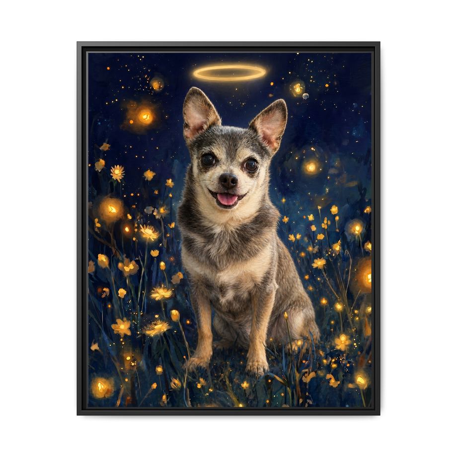 Framed 24x30 Black front