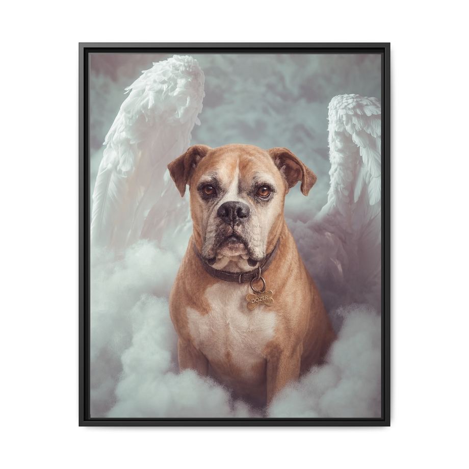 Framed 24x30 Black front