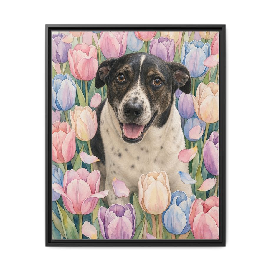 Framed 24x30 Black front