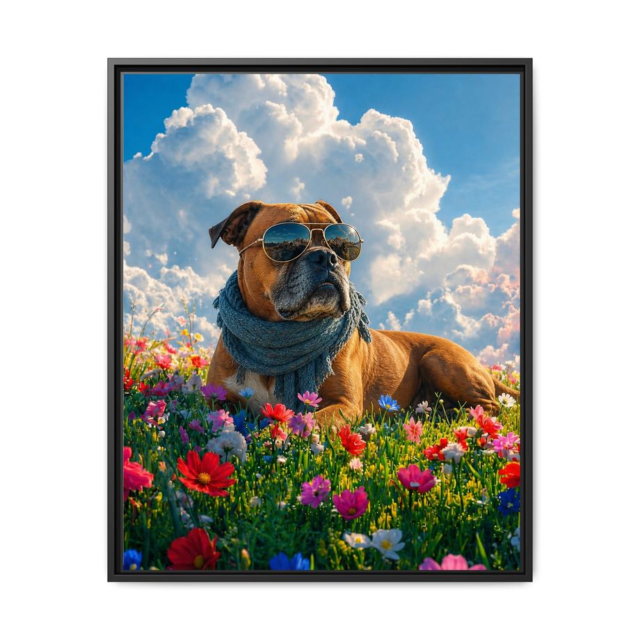 Framed 24x30 Black front