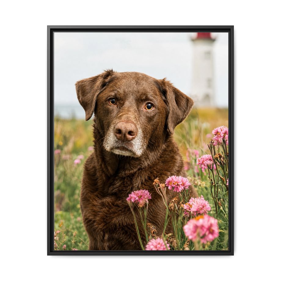 Framed 24x30 Black front