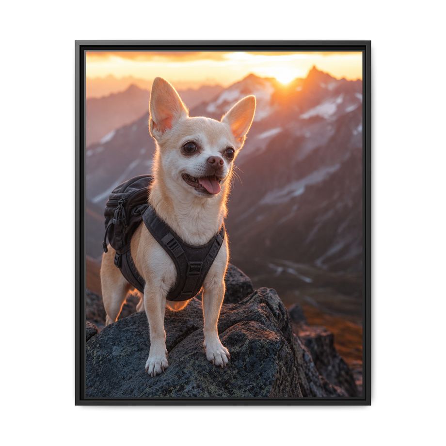 Framed 24x30 Black front