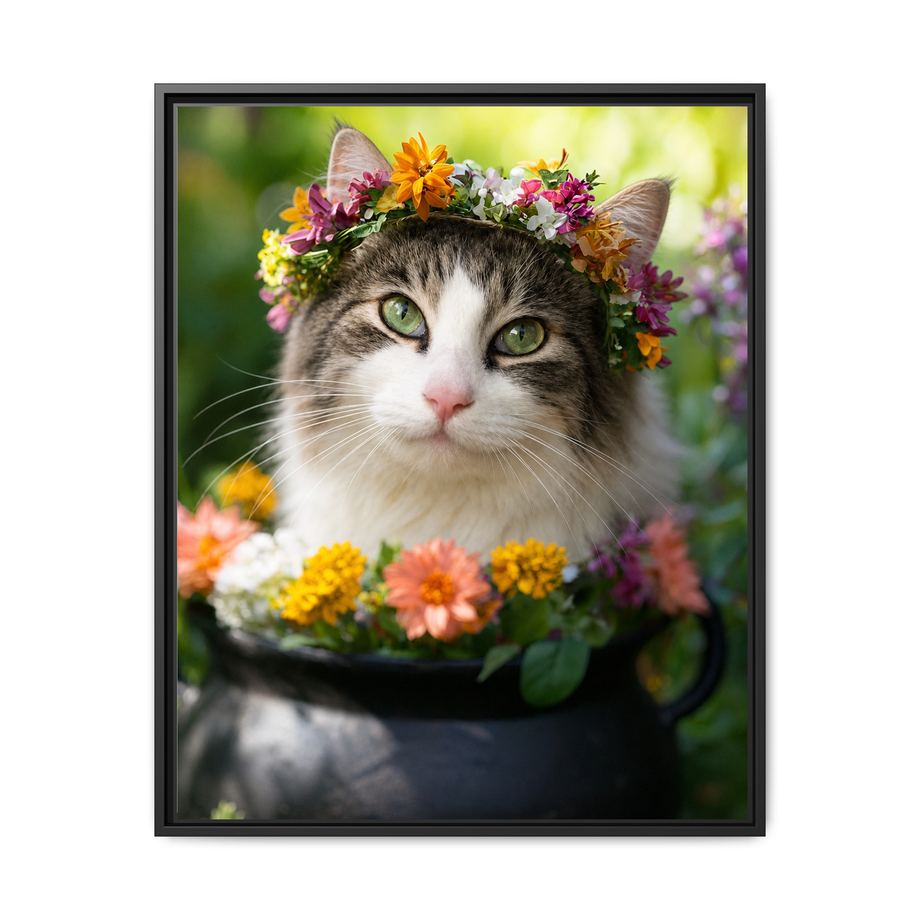 Framed 24x30 Black front