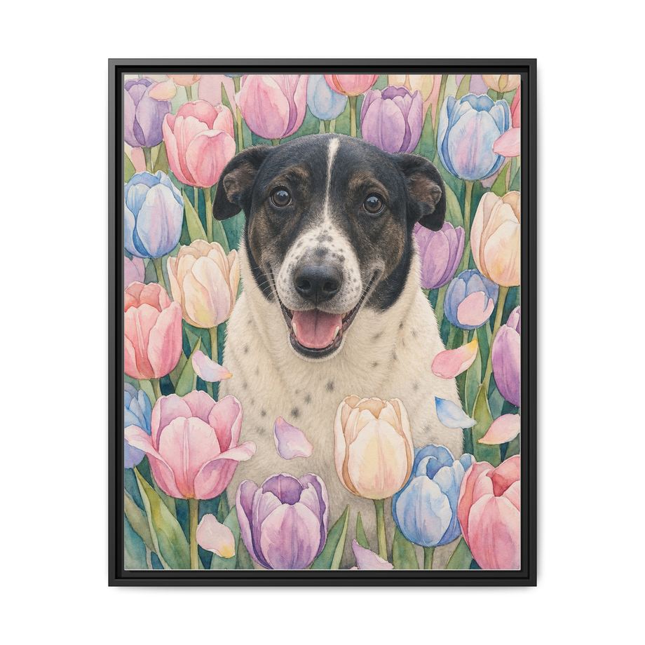 Framed 24x30 Black front