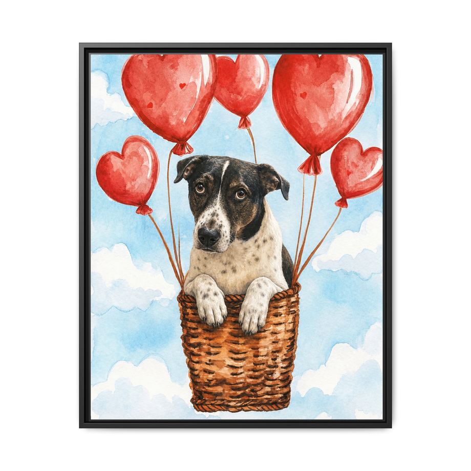 Framed 24x30 Black front