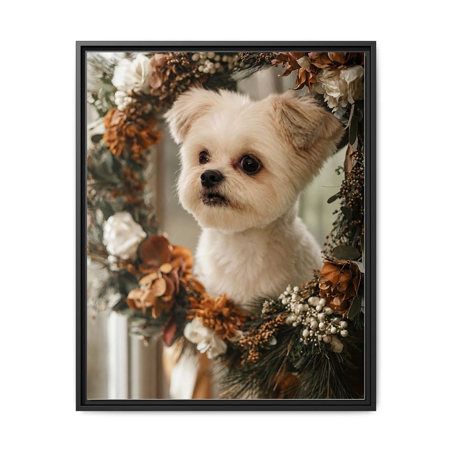 Framed 24x30 Black front
