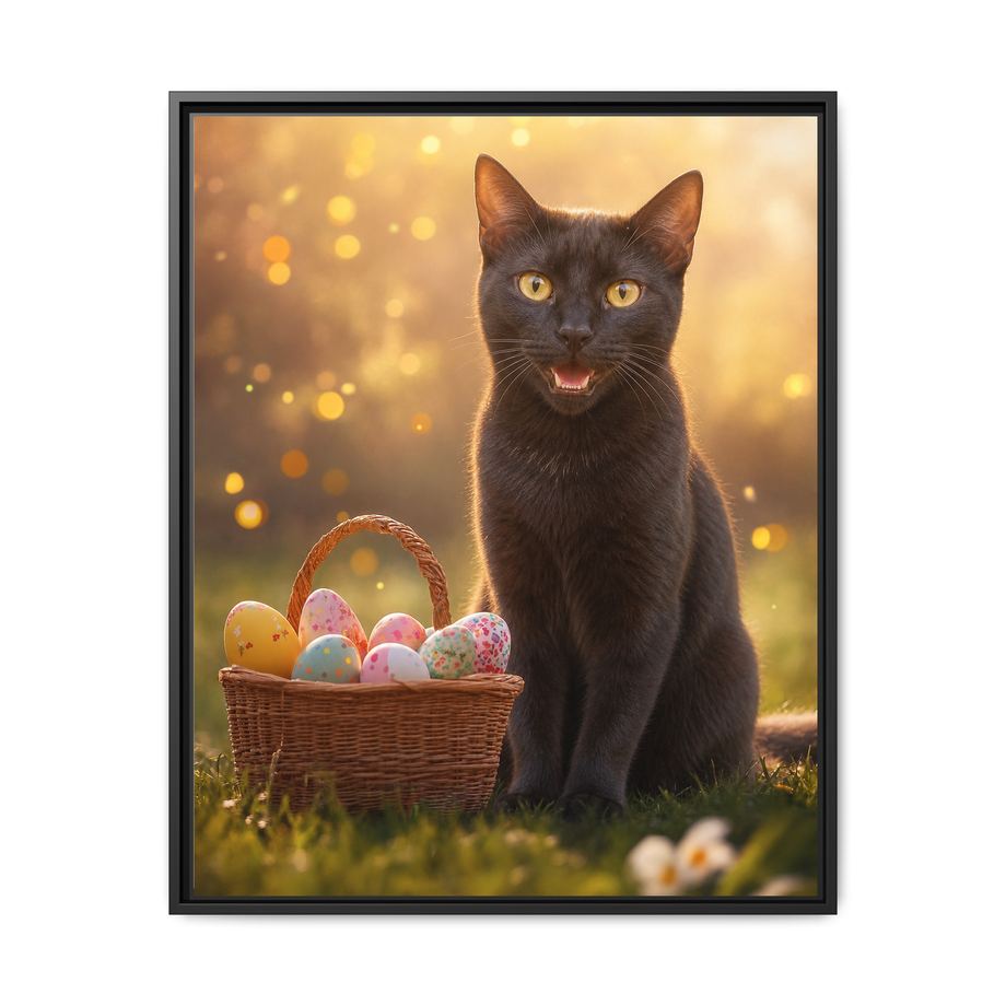 Framed 24x30 Black front