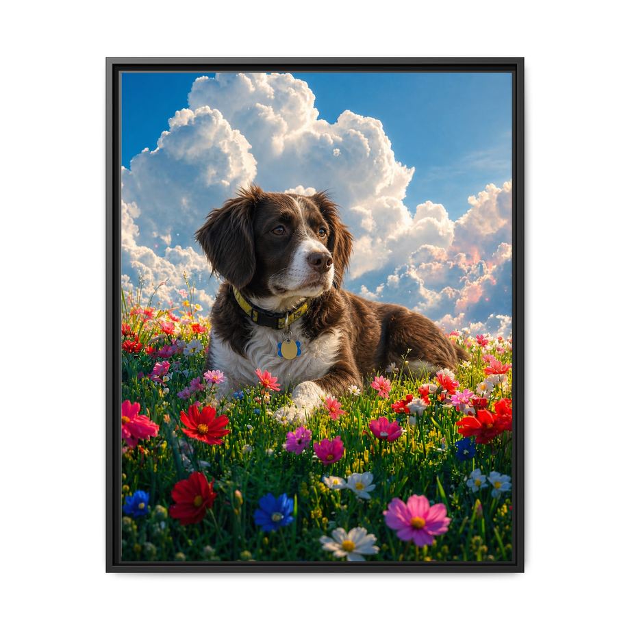 Framed 24x30 Black front