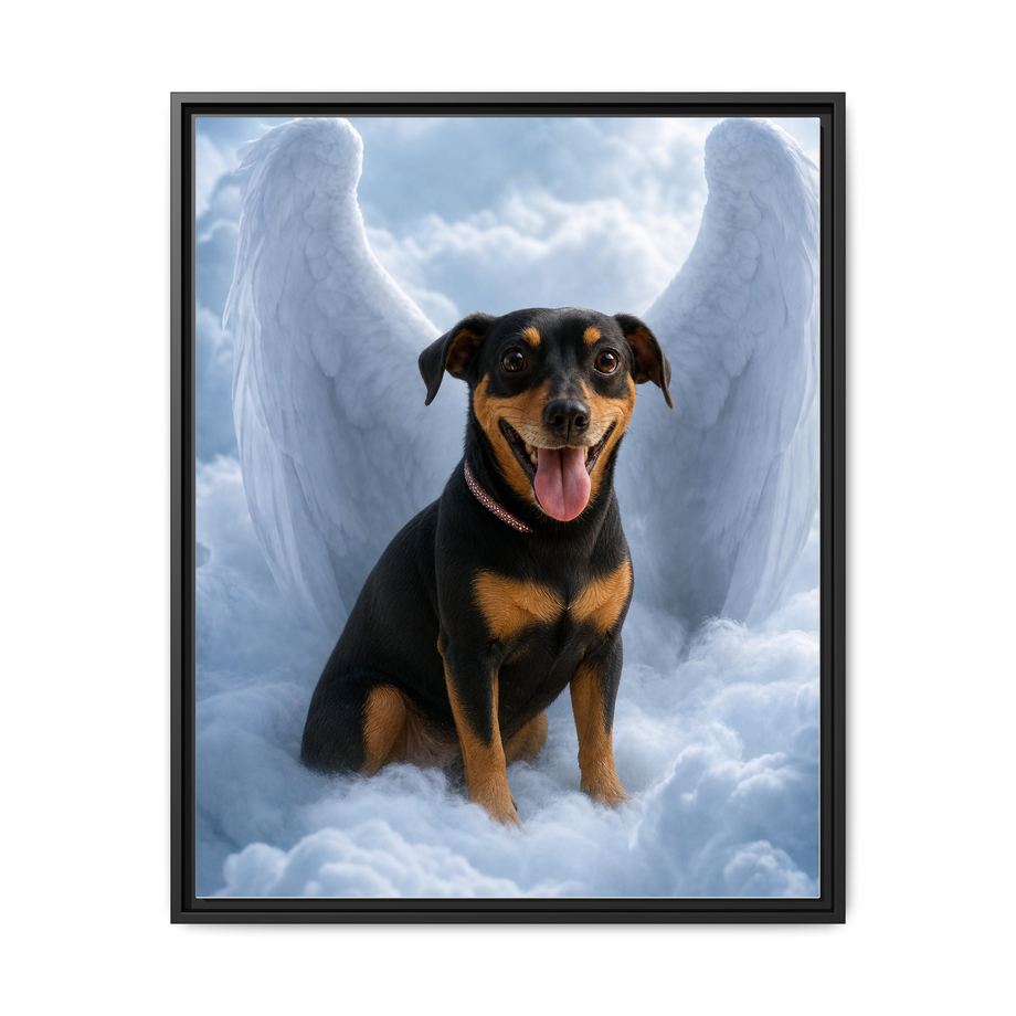 Framed 24x30 Black front