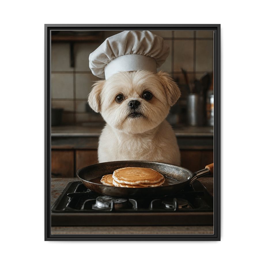 Framed 24x30 Black front