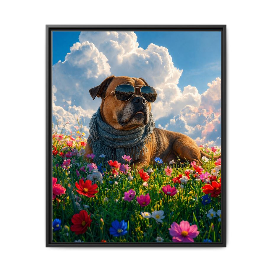 Framed 24x30 Black front