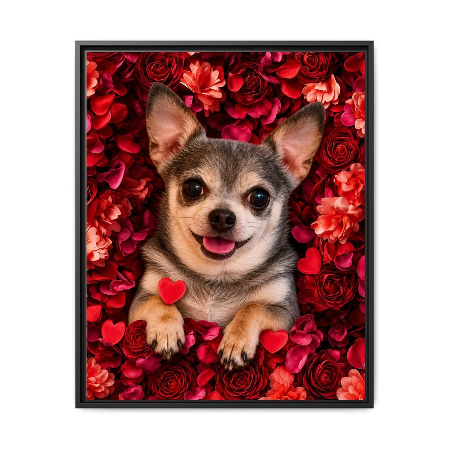 Framed 24x30 Black front