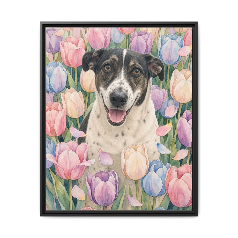 Framed 24x30 Black front