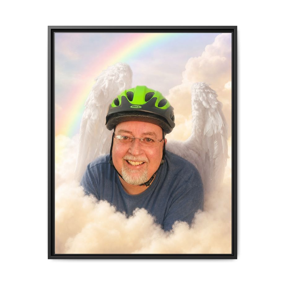 Framed 24x30 Black front