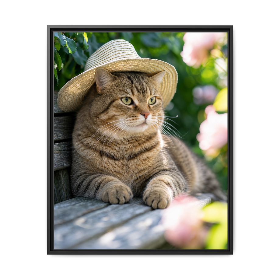 Framed 24x30 Black front