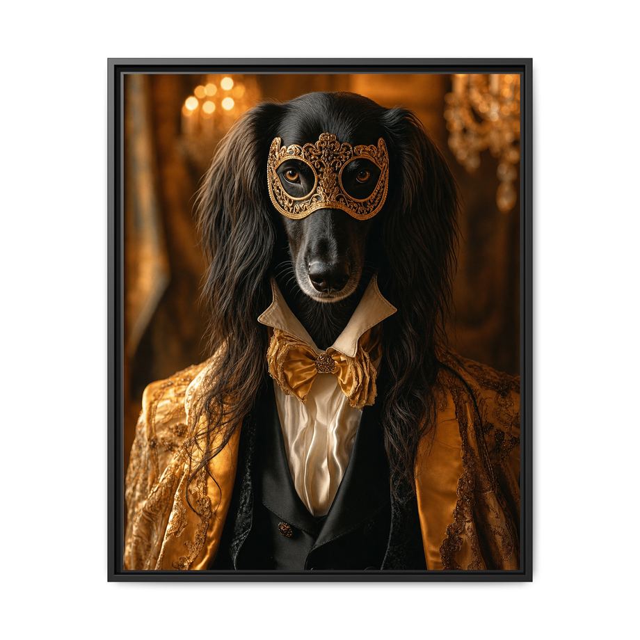 Framed 24x30 Black front