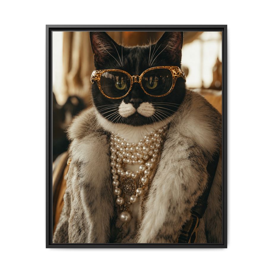 Framed 24x30 Black front