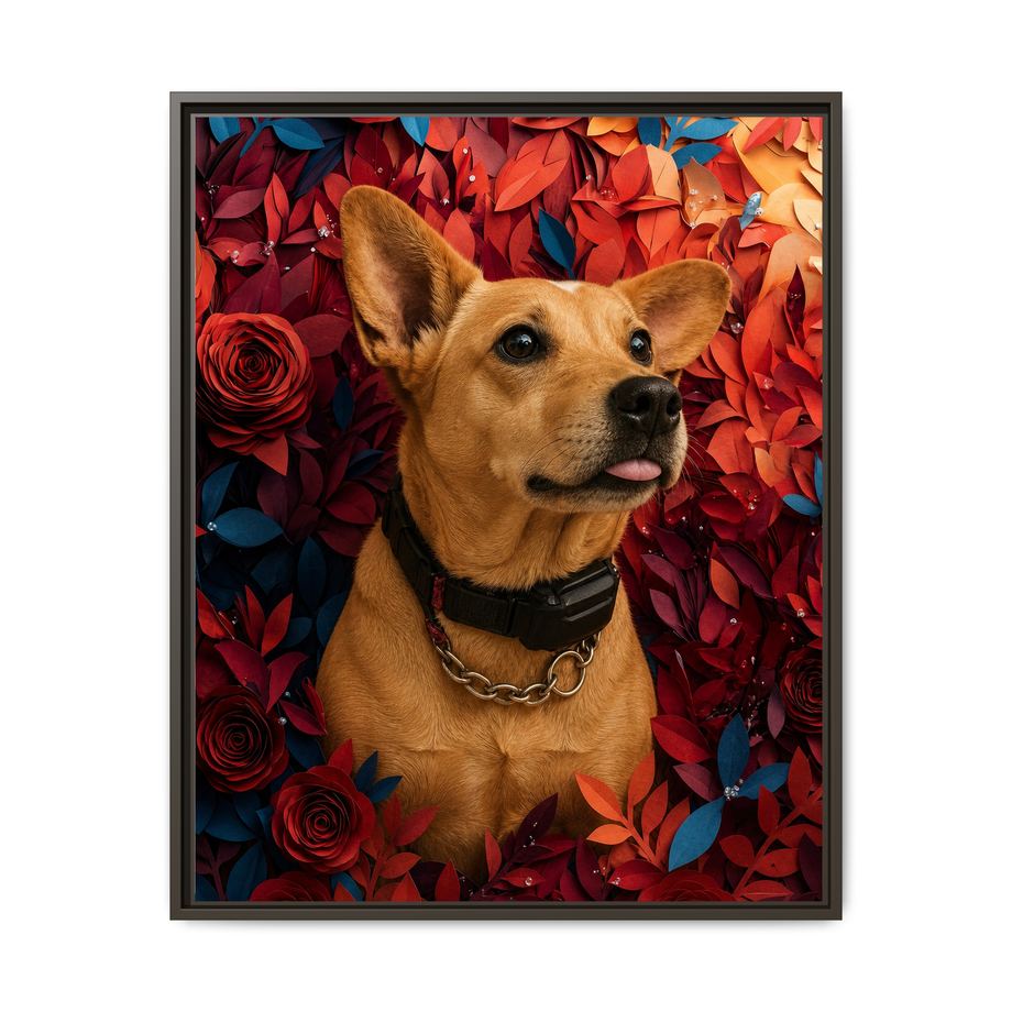 Framed 24x30 Espresso front