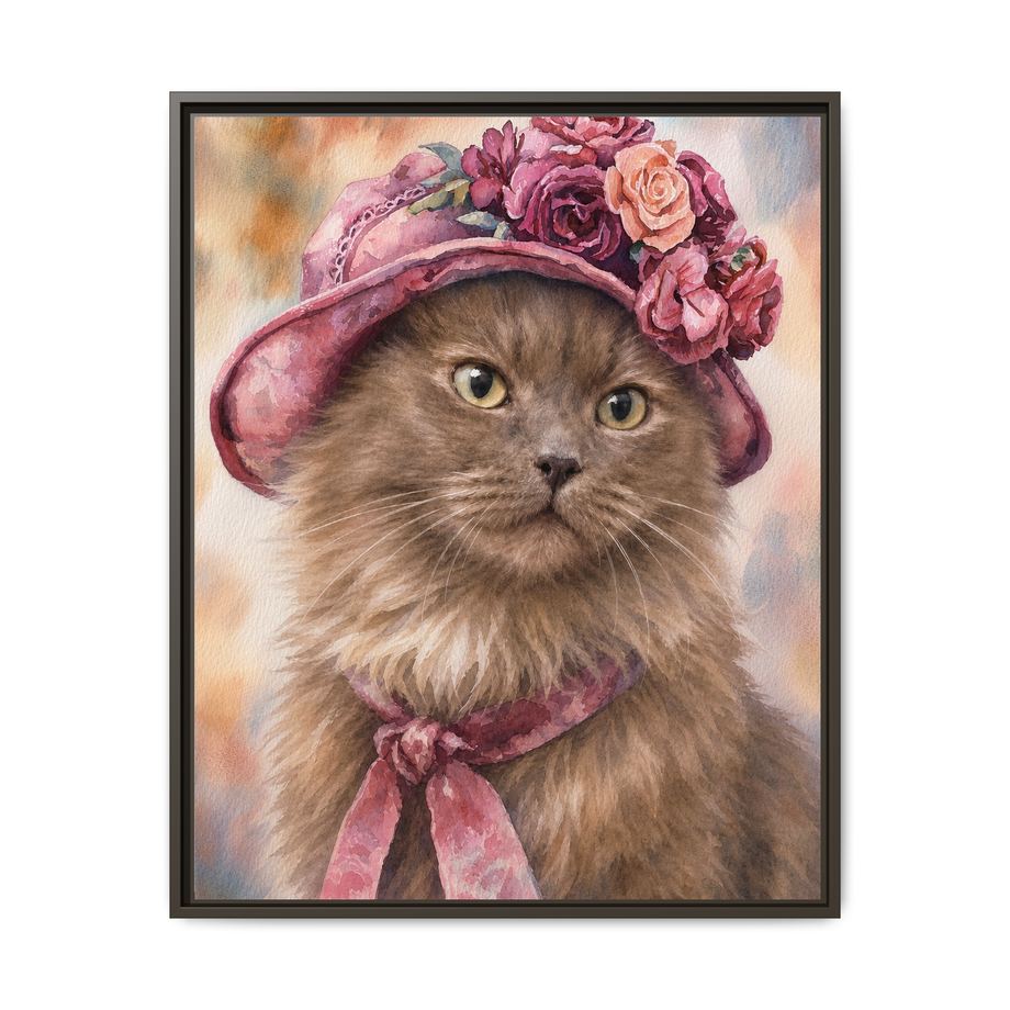 Framed 24x30 Espresso front