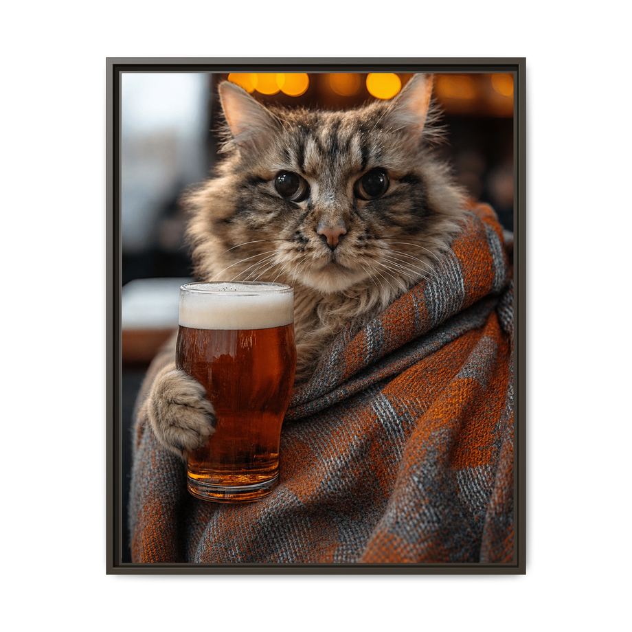 Framed 24x30 Espresso front