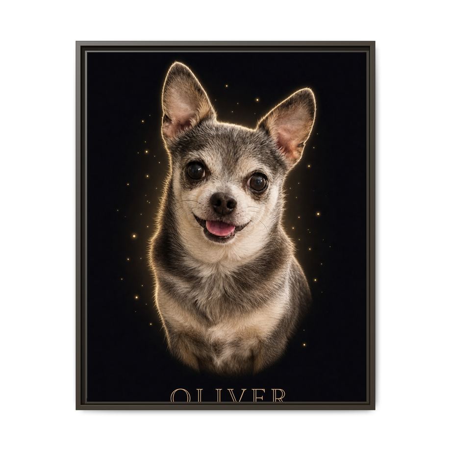 Framed 24x30 Espresso front
