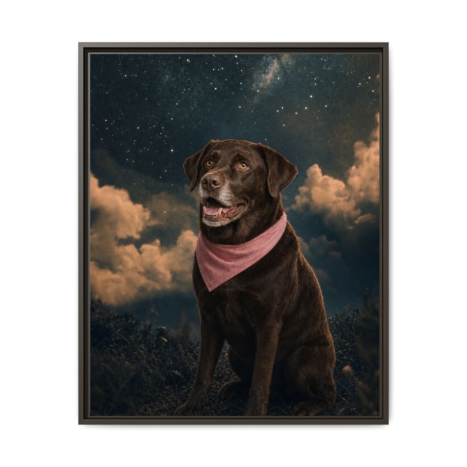 Framed 24x30 Espresso front
