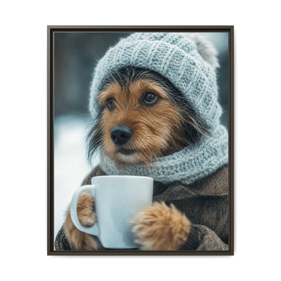 Framed 24x30 Espresso front