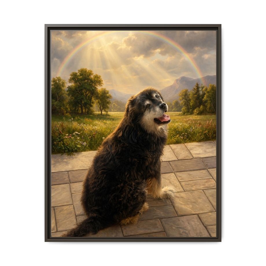 Framed 24x30 Espresso front