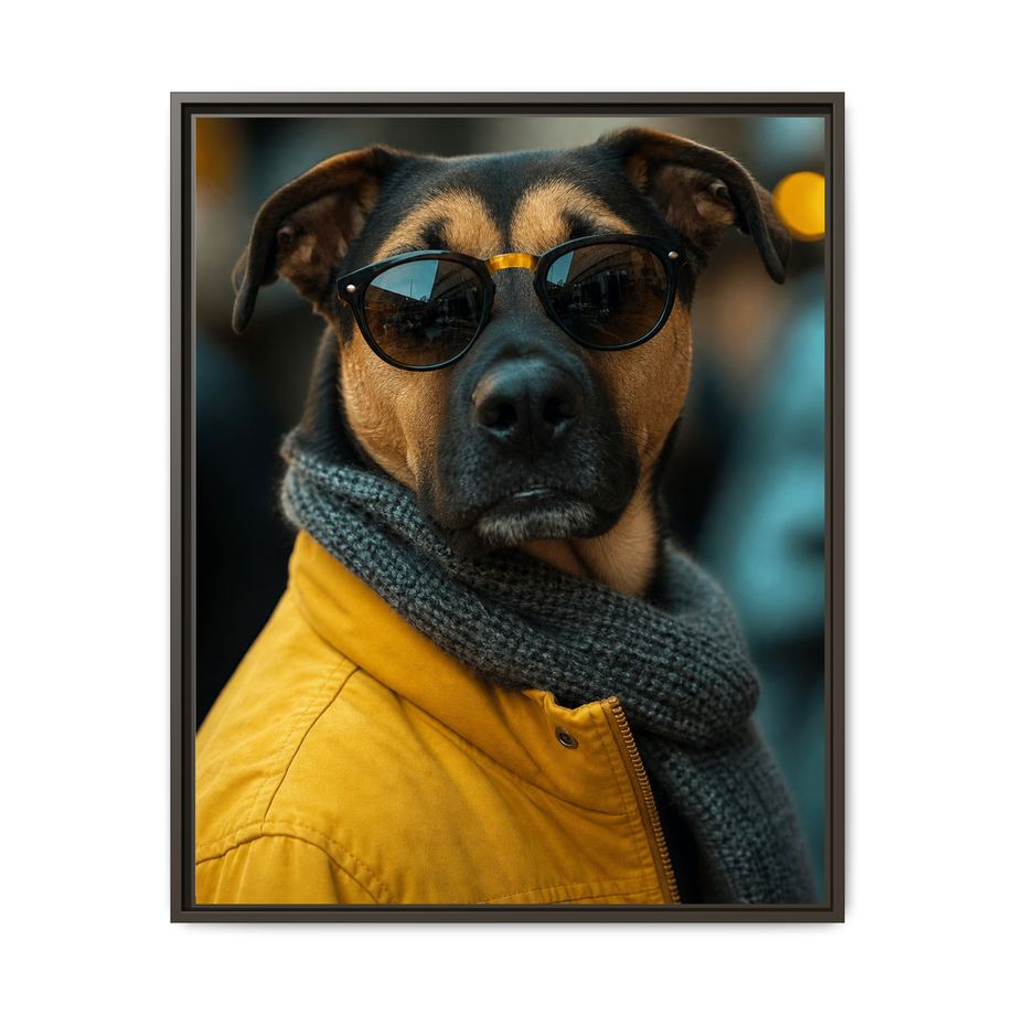 Framed 24x30 Espresso front