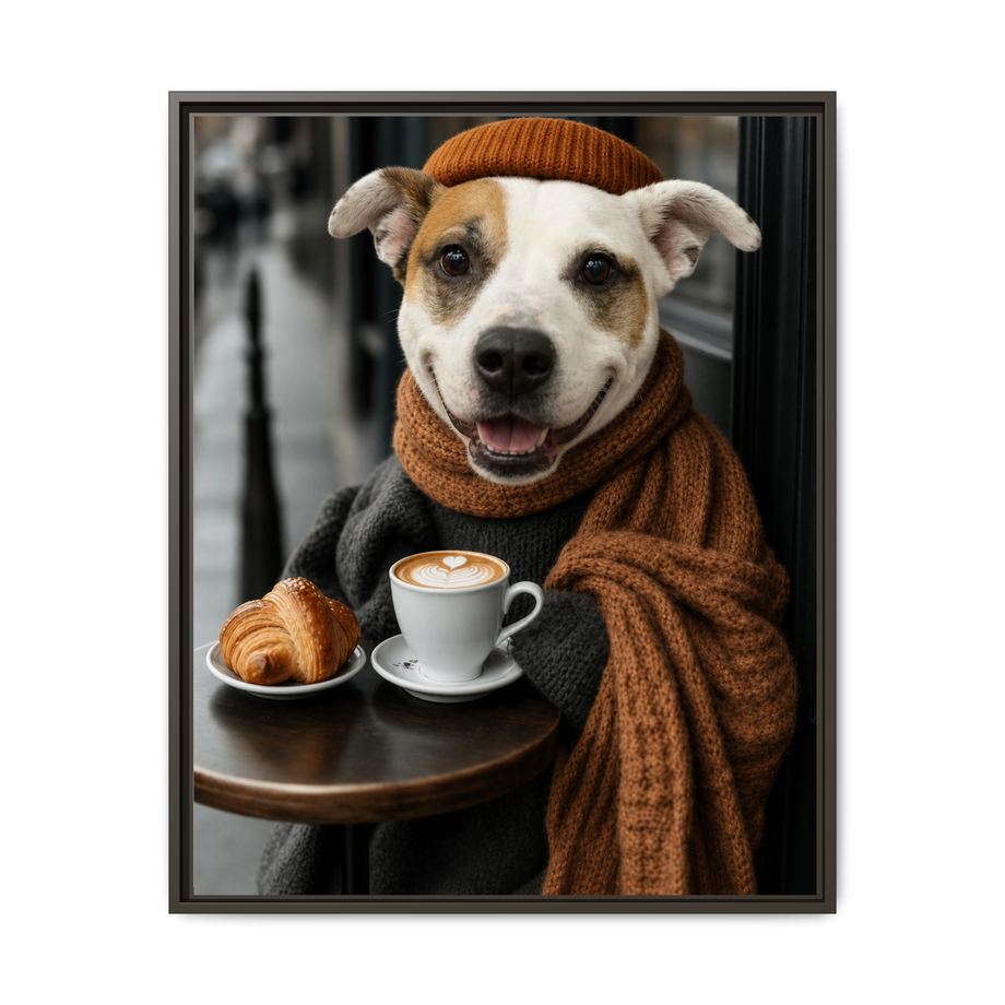 Framed 24x30 Espresso front